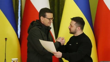 La disputa que amenaza la estrecha alianza de Polonia y Ucrania en la guerra contra Rusia