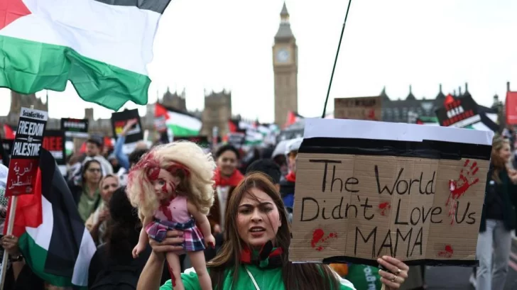 En fotos: manifestaciones pro palestinas alrededor del mundo piden poner fin a los ataques de Israel en Gaza