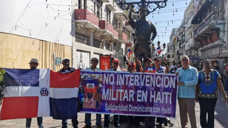 La izquierda dominicana se opone a la intervención militar internacional en Haití