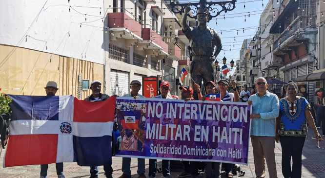 La izquierda dominicana se opone a la intervención militar internacional en Haití