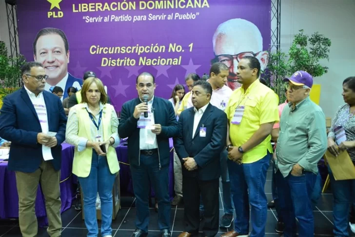 El PLD informa de votos obtenidos por los aspirantes a candidatos a regidores de C 1 del DN