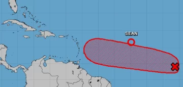 Sean se degrada a depresión tropical y reduce amenaza