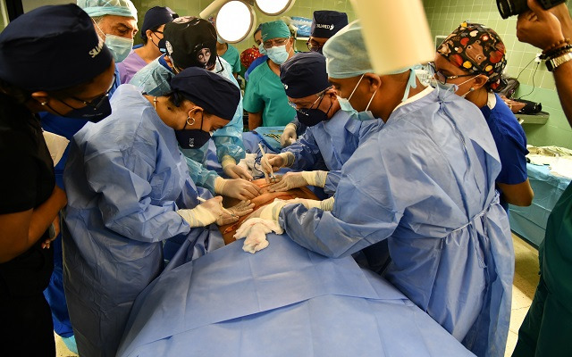 Hospital Gautier realiza jornada interna de cirugía plástica