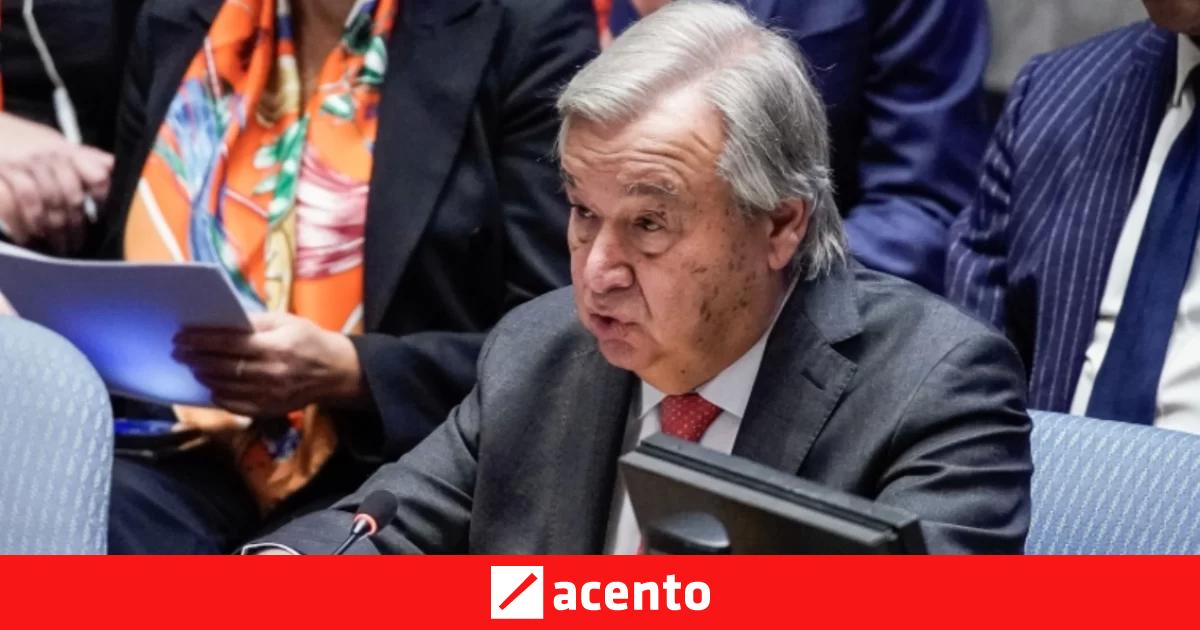 El Jefe De La Onu Dice Que Los Ataques De Ham S No Ocurrieron De La Nada E Israel Pide Su