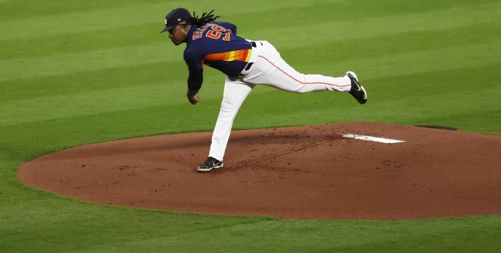 Astros y Rangers apuestan por Framber Valdez y Chapman en su Serie de Campeonato