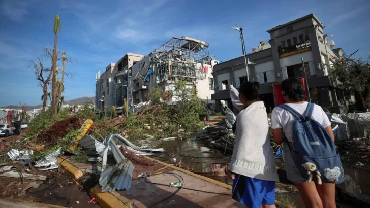 Las imágenes de la destrucción que dejó en Acapulco el huracán Otis