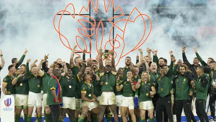 Mundial de rugby: Sudáfrica conquista el tetracampeonato