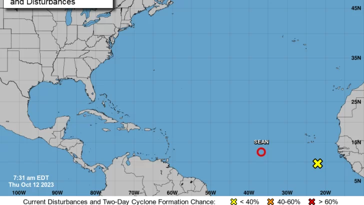 Tormenta Sean: ¿qué se sabe hasta el momento?