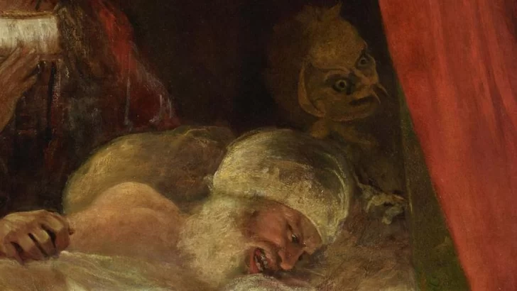 El 'demonio perdido' que reapareció al restaurar una famosa pintura del siglo XVIII
