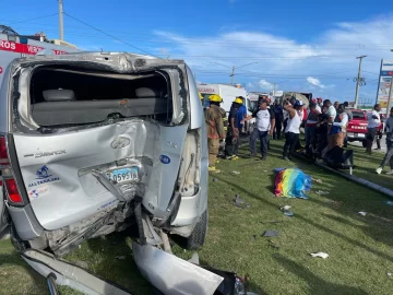 Un fallecido y tres heridos en accidente de tránsito en Punta Cana