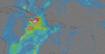 EN VIVO: Trayectoria del potencial ciclón tropical que afecta a República Dominicana