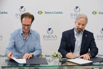 Banco Caribe y Barna acuerdan programa de formación de liderazgo ejecutivo