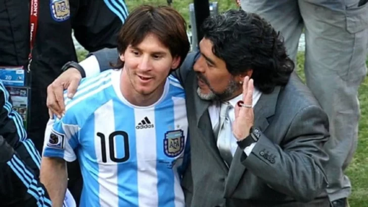 Messi: 'Todos queríamos ser como Maradona, si bien ninguno llegó a ser como él'