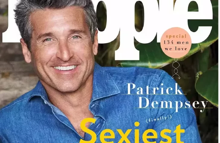 El actor Patrick Dempsey, de 'Grey’s Anatomy', el hombre más sexy de 2023, según People