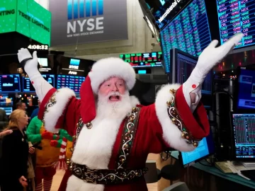 Wall Street: Santa Claus cierra sesión corta en terreno mixto