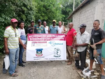 Cosalup inaugura acueducto comunitario en Bajabonico Arriba, Altamira