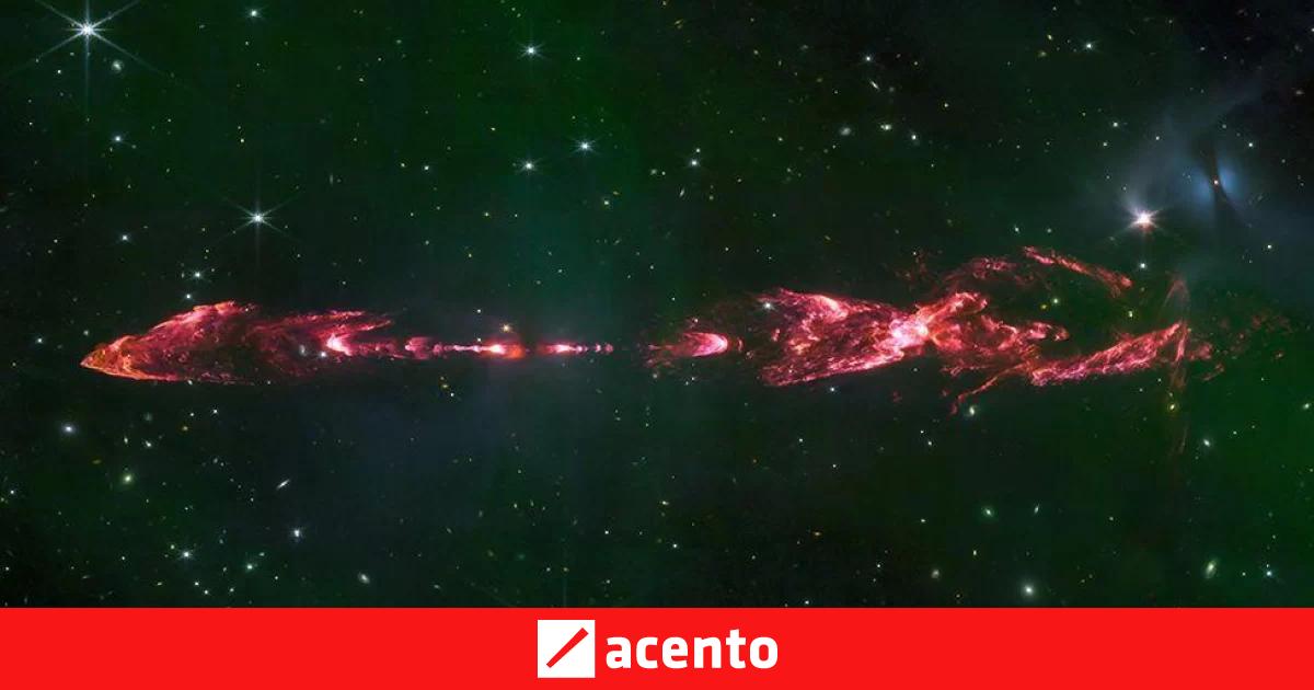El Telescopio James Webb capta una impresionante imagen de una estrella ...