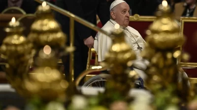 El papa Francisco dice que tiene una 