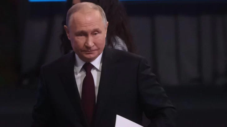 'Los regalos de Occidente a Ucrania se están agotando': Putin les dice a los rusos que la guerra terminará cuando se cumplan sus objetivos