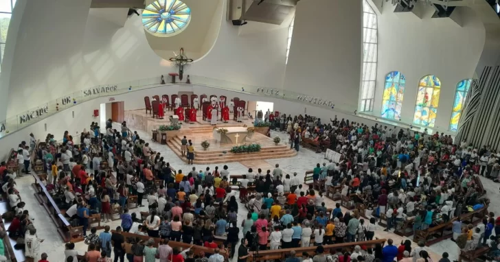 Iglesia católica promueve la festividad del Santo Cristo de Bayaguana