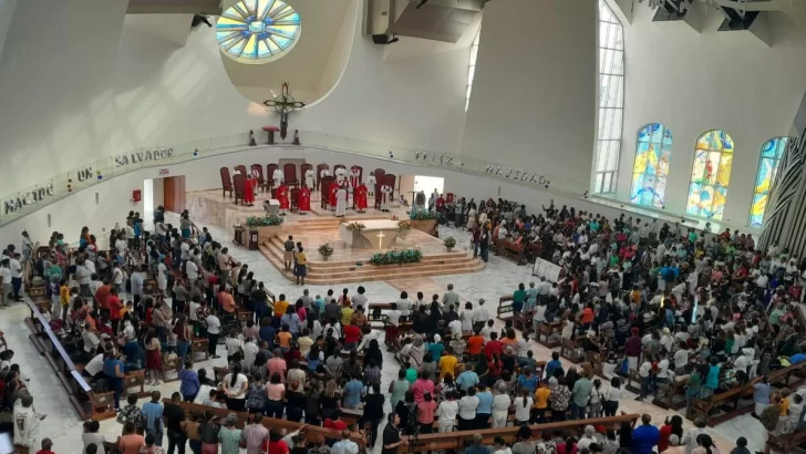 Iglesia católica promueve la festividad del Santo Cristo de Bayaguana