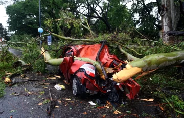 Tormenta con vientos huracanados deja 16 muertos y destrucción en Argentina y Uruguay