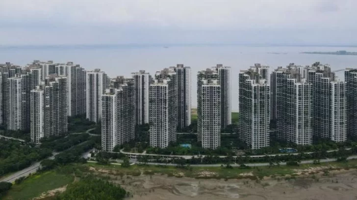 Forest City, la 'ciudad fantasma' de US$100.000 millones que una empresa china construyó en Malasia
