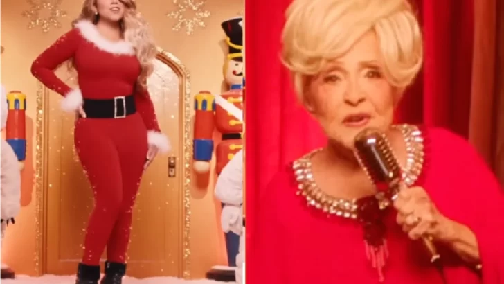 Cantante de 75 años destrona a Mariah Carey como número uno de Navidad