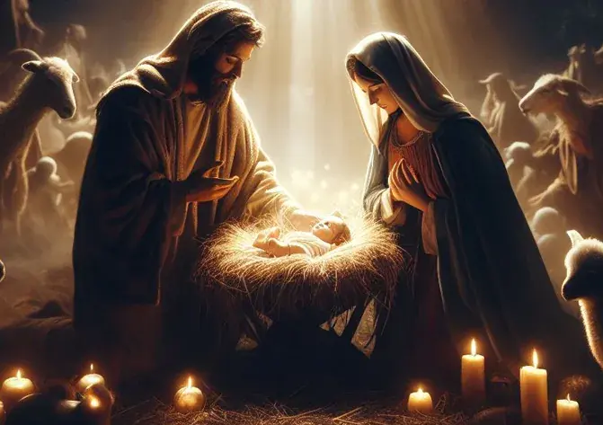 ¿Sabía que lo que se celebra esta Navidad, es el nacimiento de Jesús?