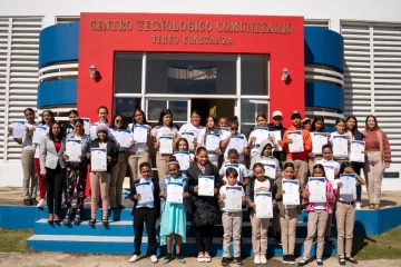 CTC entrega 1,346 certificados jóvenes en Constanza