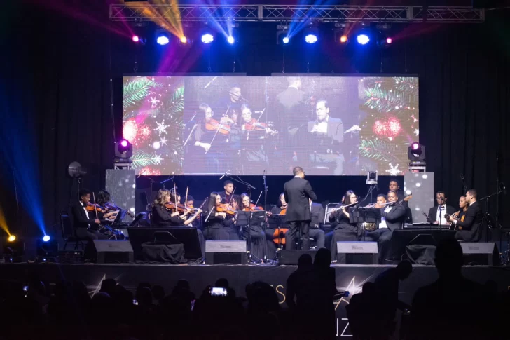 Concierto navideño lleva esperanza a cientos de corazones