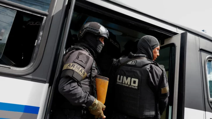 Unos 5.000 detenidos en Ecuador en 25 días de 
