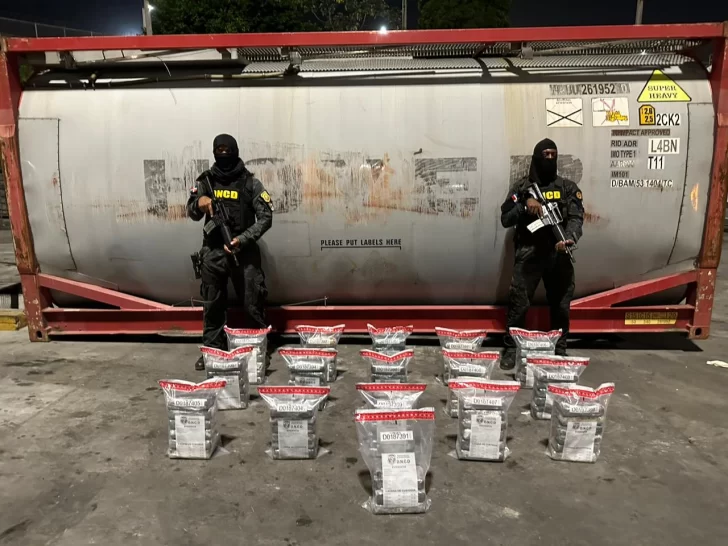 Decomisan 93 paquetes de cocaína en el puerto Caucedo