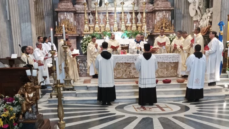Dominicanos en Roma participan en misa por el Día de la Altagracia