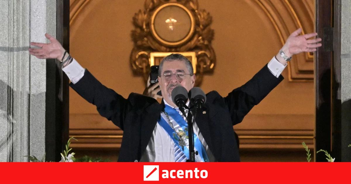 Arévalo se juramentó en la madrugada y emprende una nueva carrera de ...