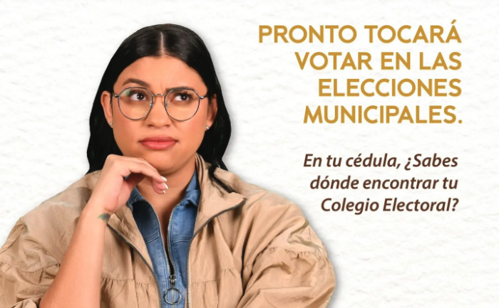 Elecciones municipales 2024: Dónde encontrar el Recinto Electoral en la cédula