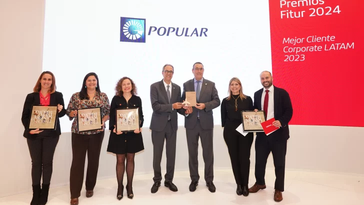 Iberia reconoce al Banco Popular como el mejor cliente corporativo del 2023