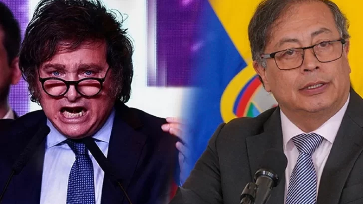 Milei llama “comunista asesino” a Petro y Colombia llama a su embajador en Argentina