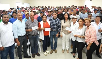 Productores de Nagua reciben RD$ 9 millones por las lluvias de noviembre