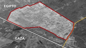 Especial BBC: el 'muro' que levanta Egipto en la frontera con Gaza