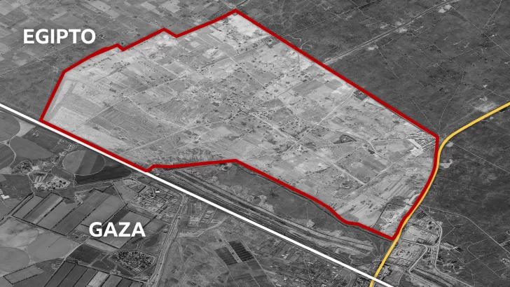 Especial BBC: el 'muro' que levanta Egipto en la frontera con Gaza