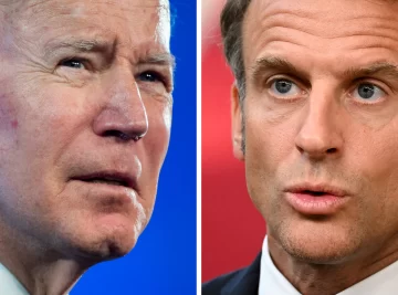 Biden confunde a Macron con Mitterrand, y a Alemania con Francia