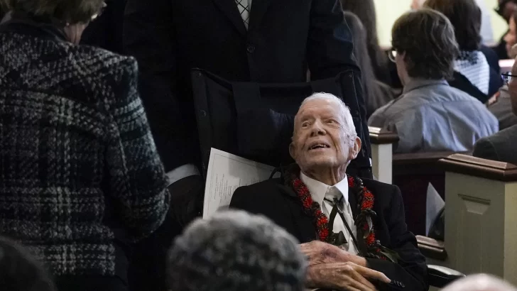 El expresidente Jimmy Carter cumple un año en cuidados paliativos