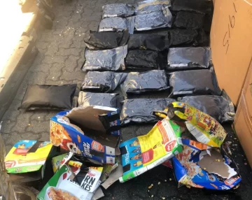 Decomisan 19 paquetes de marihuana en el puerto Haina Oriental