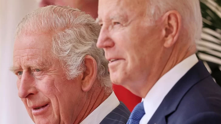 Biden dice le preocupa cáncer del rey Carlos III