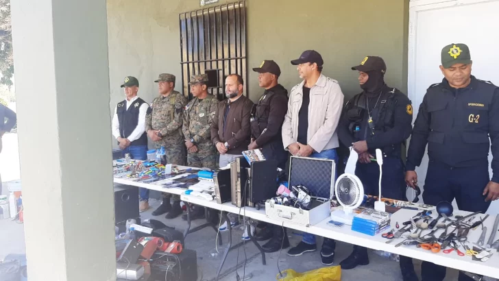 Intervienen cárceles Pinito y Concepción en La Vega