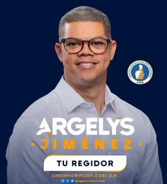 Argelys Jiménez, regidor electo más votado del DN