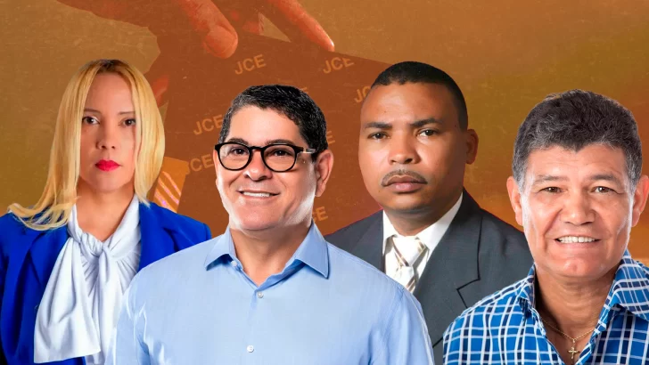 Conoce los cuatro candidatos a la alcaldía de Santo Domingo Oeste