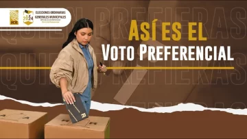 Elecciones municipales 2024: Qué es el Voto Preferencial