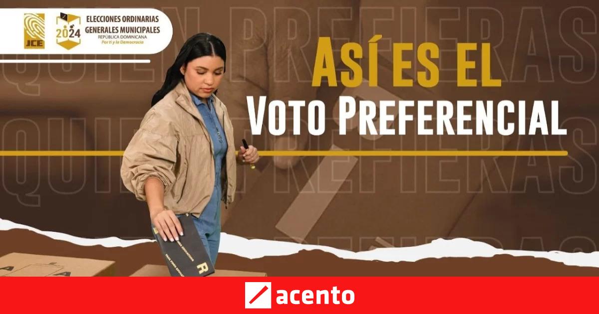 Elecciones Municipales 2024: Qué Es El Voto Preferencial | Acento